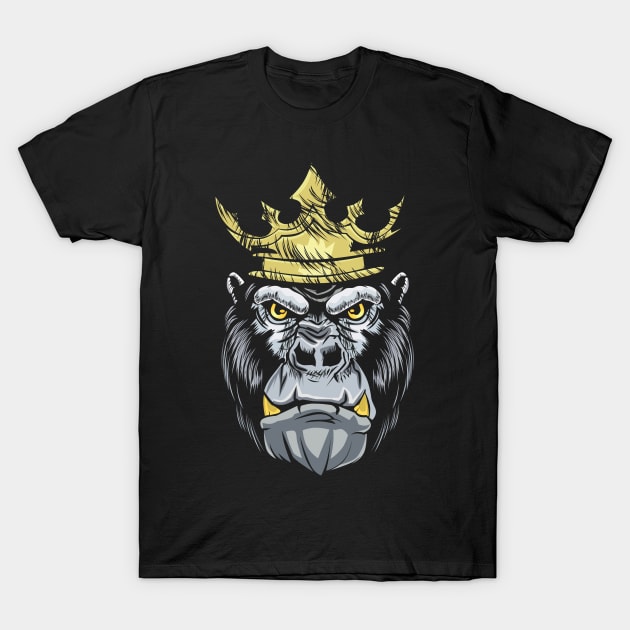 KINGKONG for dark color tshirt T-Shirt by INDONESIA68